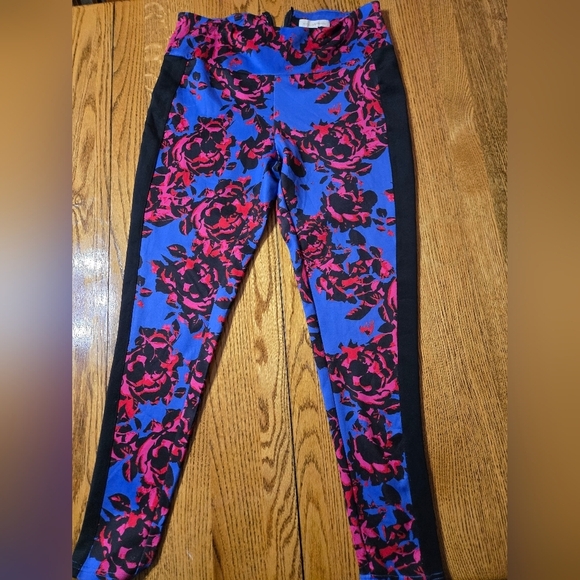 Nicki Minaj Floral Print Leggings Size L - Picture 8 of 8